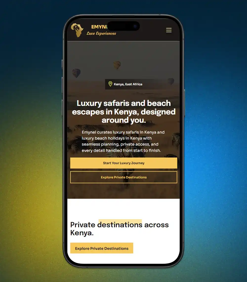 Website being checked across desktop and mobile during a maintenance round