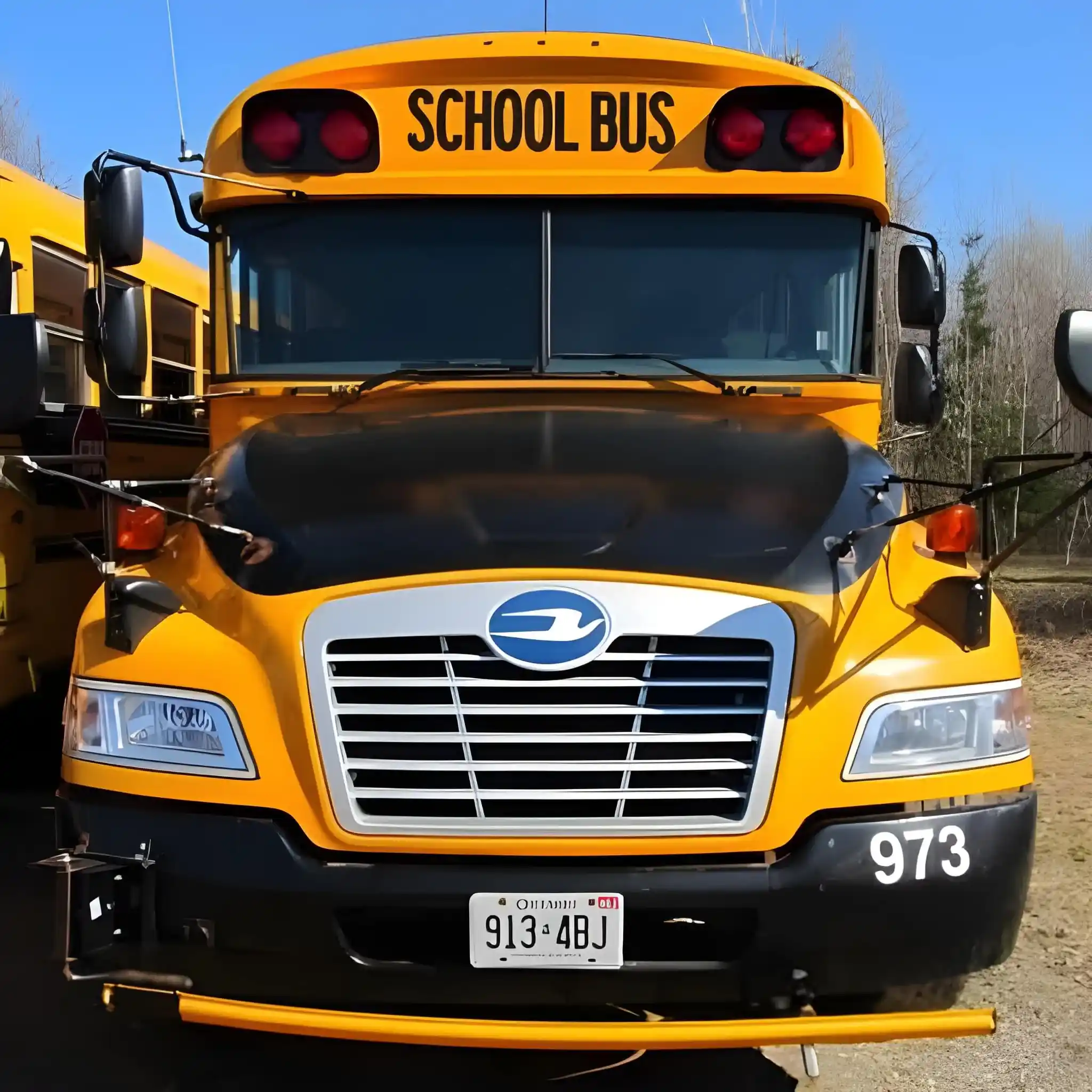 AJ Bus Lines school bus serving Northern Ontario