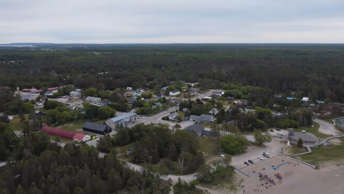 Manitoulin Island transportation service area